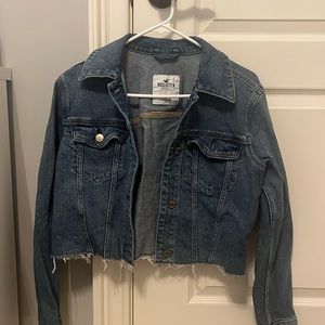Small hollister jean jacket